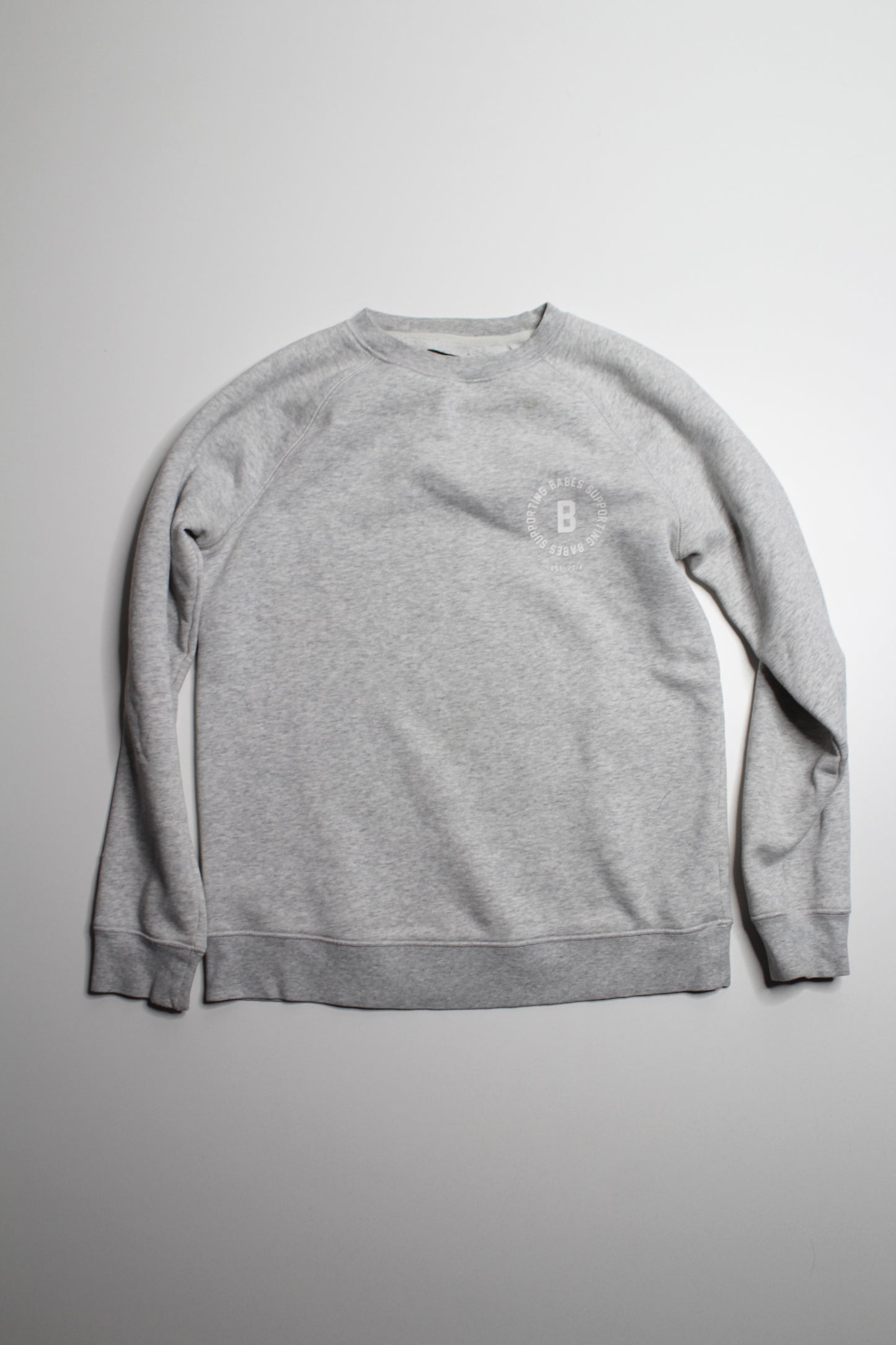 Brunette The Label grey sweater, size xs/s (loose fit)