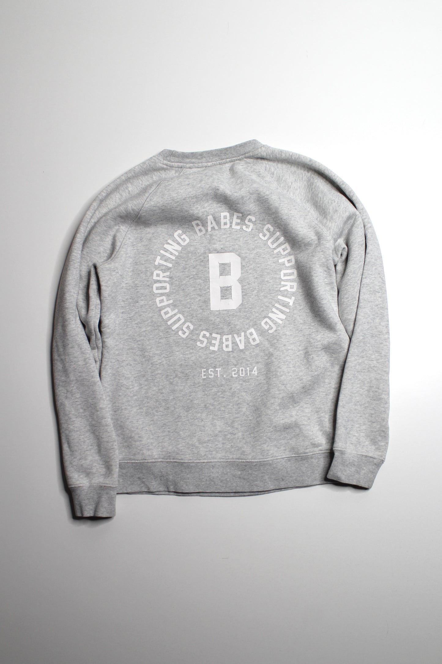 Brunette The Label grey sweater, size xs/s (loose fit)