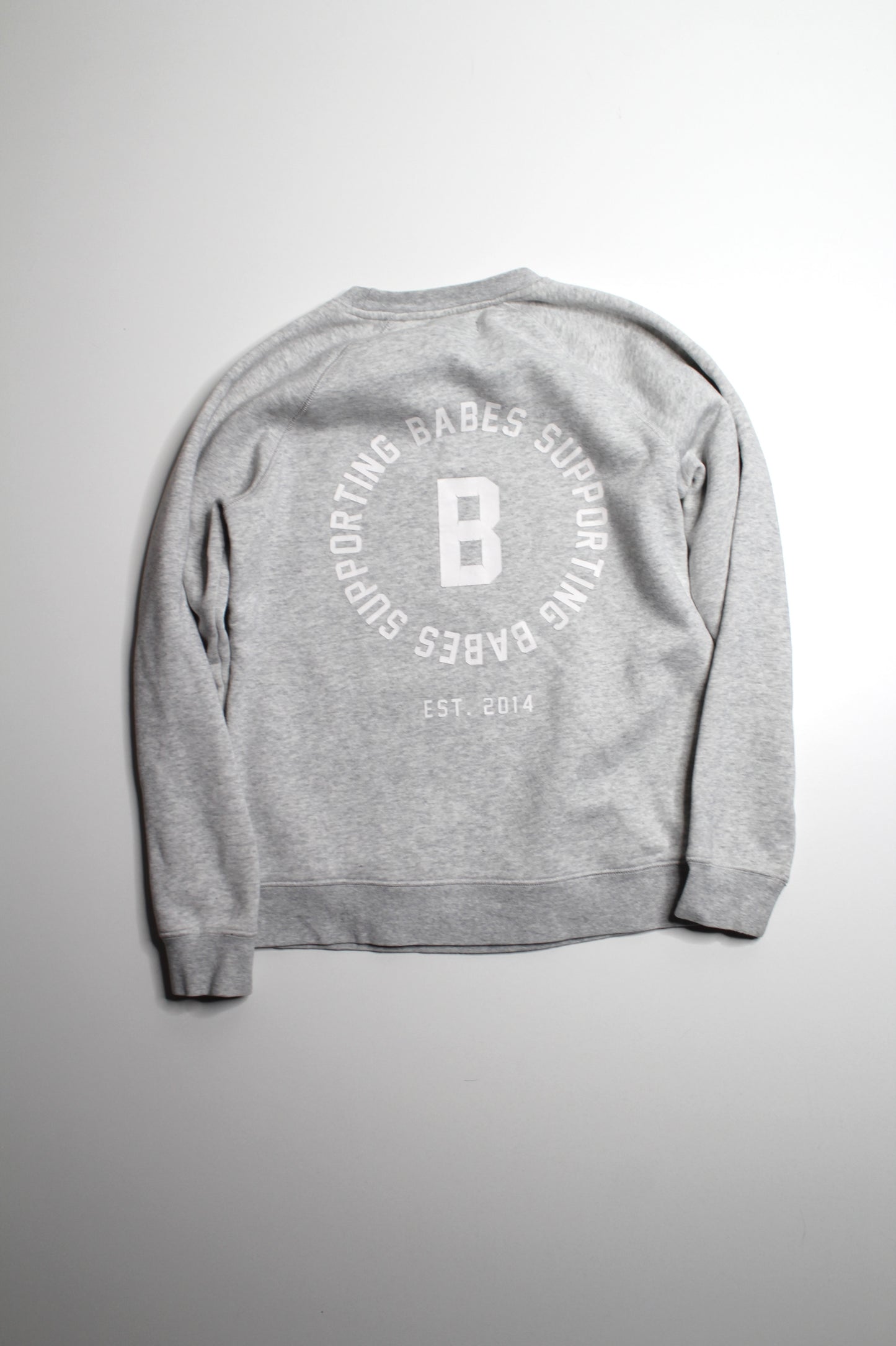 Brunette The Label grey sweater, size xs/s (loose fit)