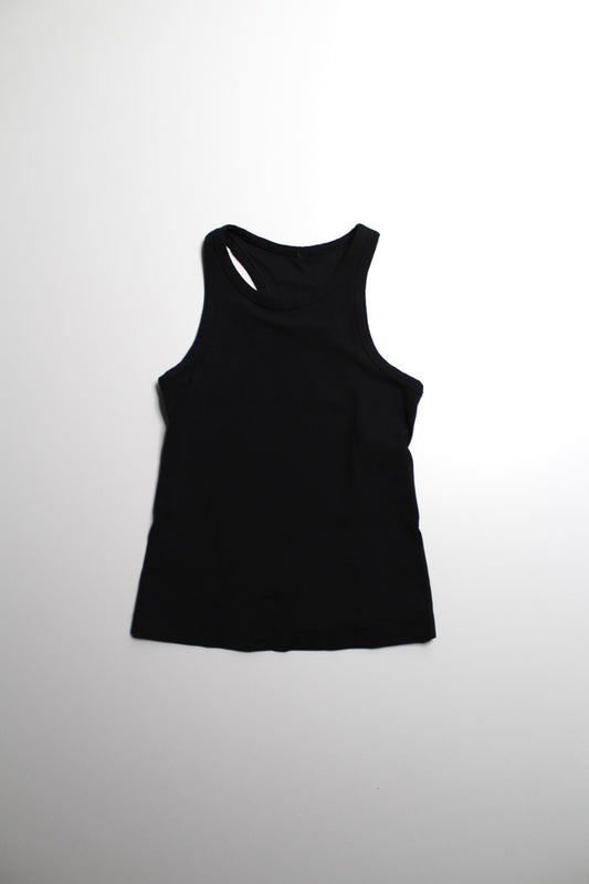 Lululemon black racerback align tank, size 4