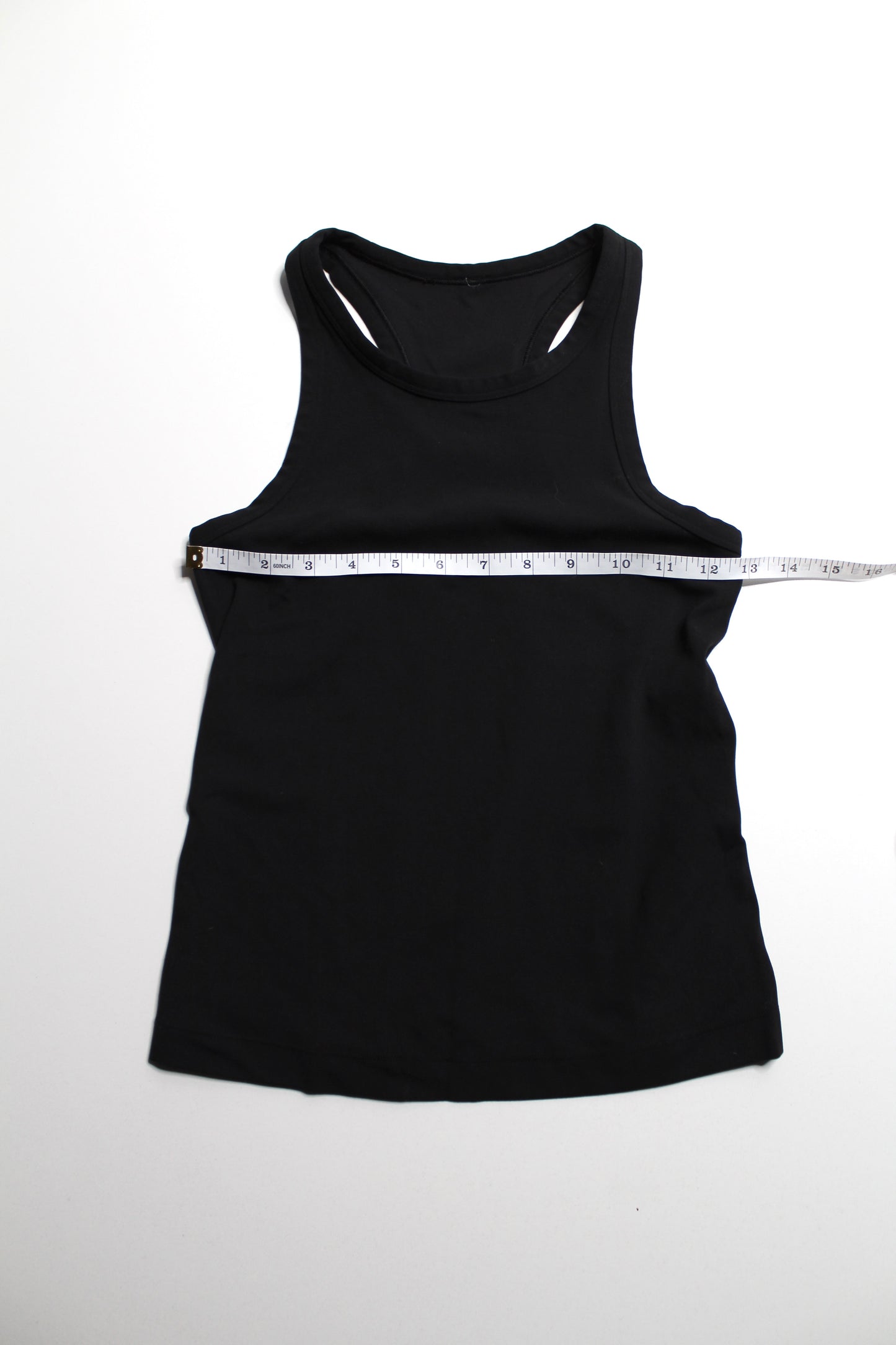 Lululemon black racerback align tank, size 4