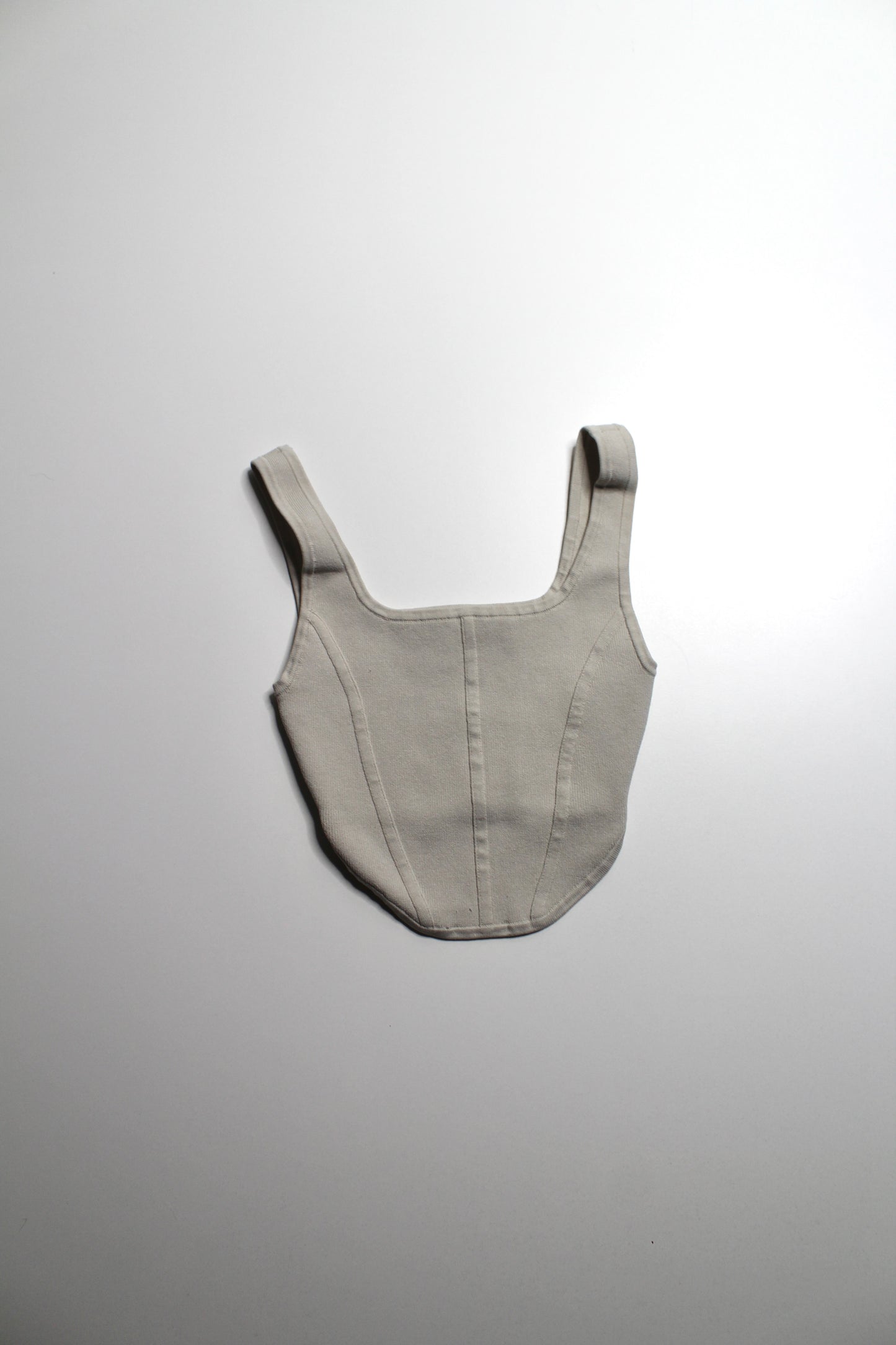 Aritzia Babaton cropped sculpt knit tank, size xxs