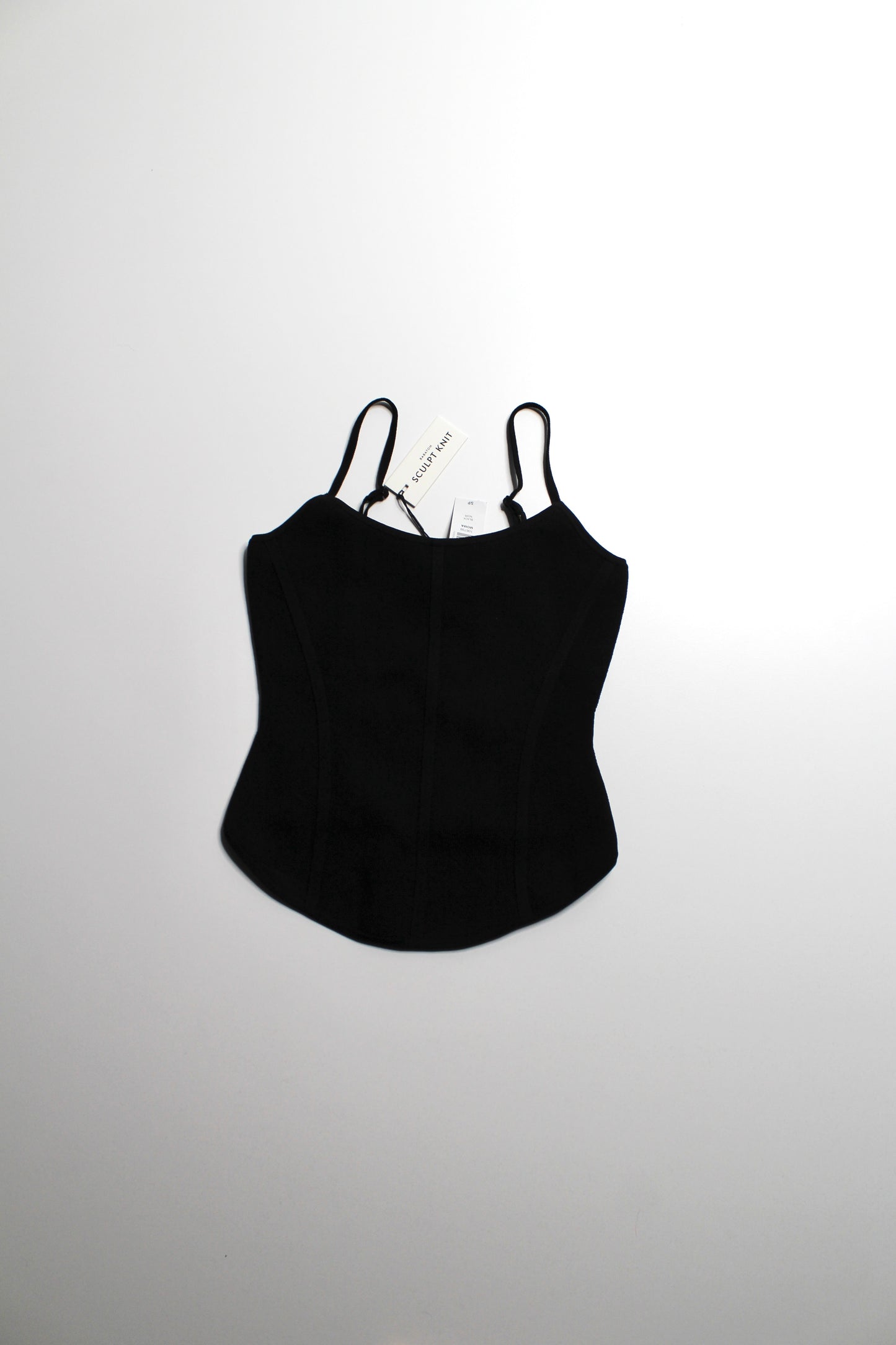 Aritzia  Babaton ‘moma’ black sculpt knit camisole, size small *new with tags