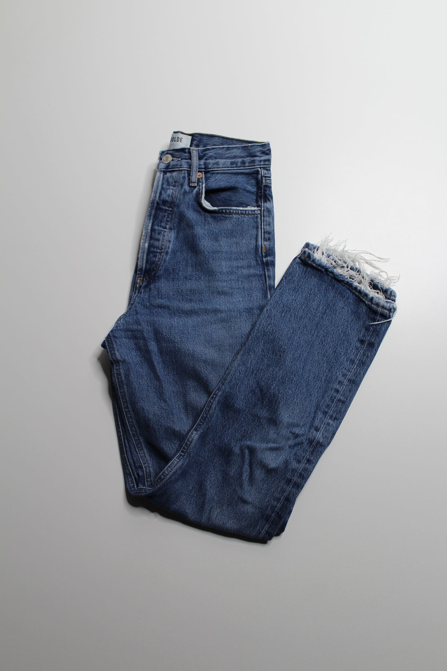 AGOLDE '90s pinch waist' straight leg jeans, size 23