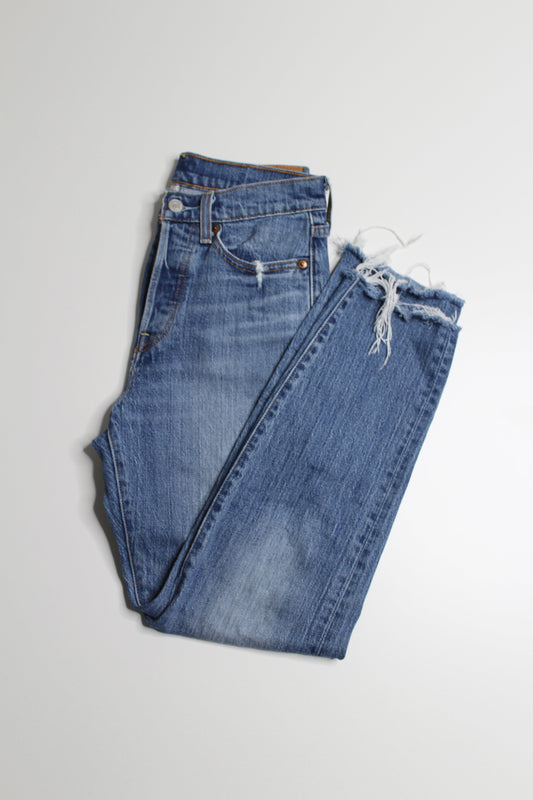 Levi's high rise straight leg, size 27