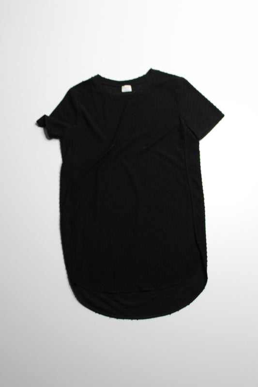 Aritzia Wilfred side split bubble dot t shirt, size xs (loose fit)