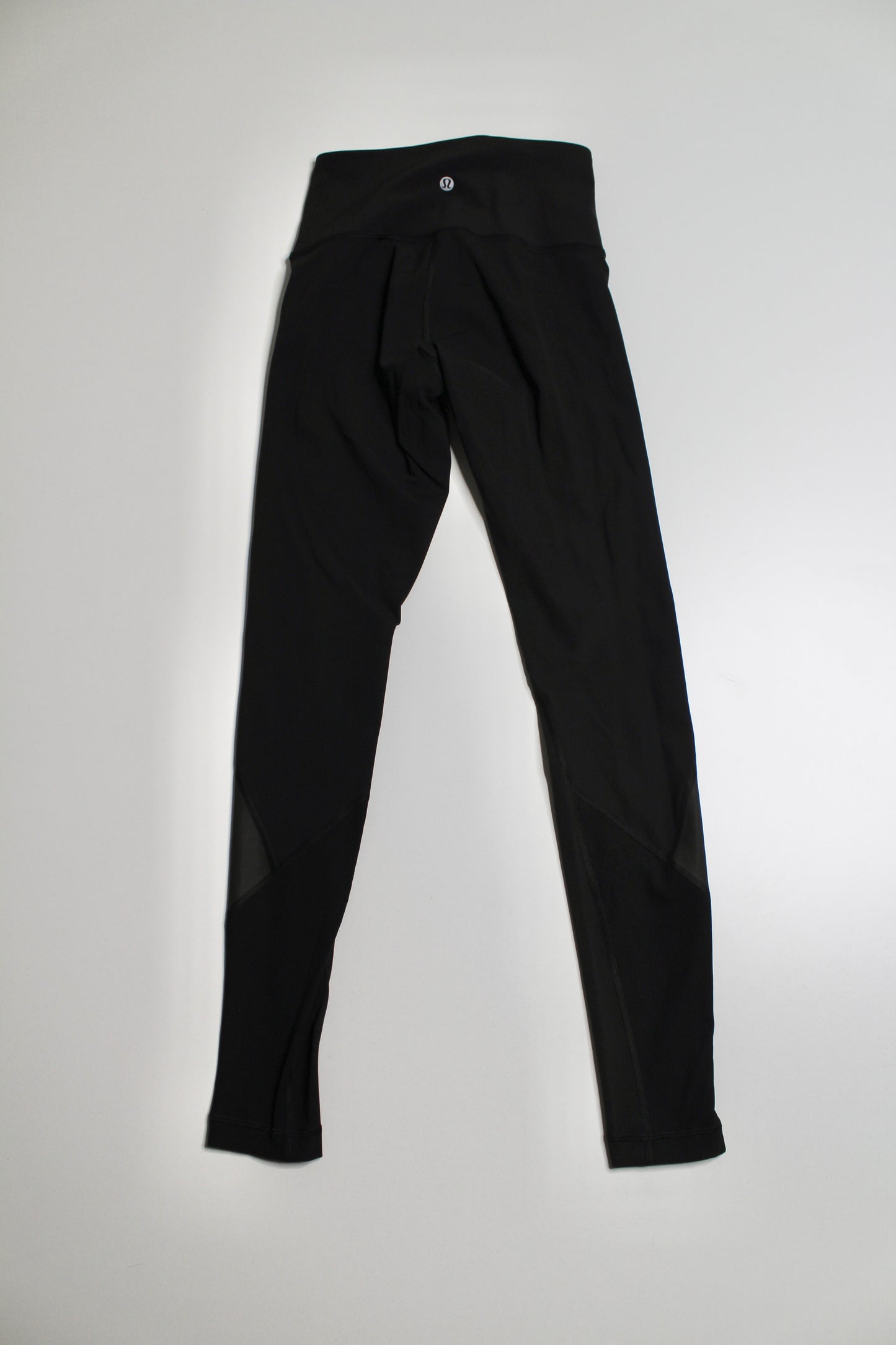 Lululemon black wunder under hi-rise tight, size 4 *sheen (28") (price reduced: was $58)