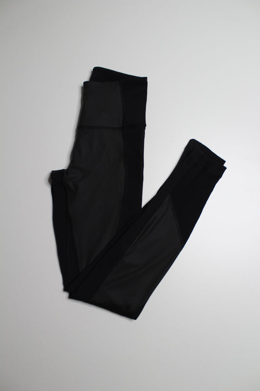 Lululemon black wunder under hi-rise tight, size 4 *sheen (28") (price reduced: was $58)