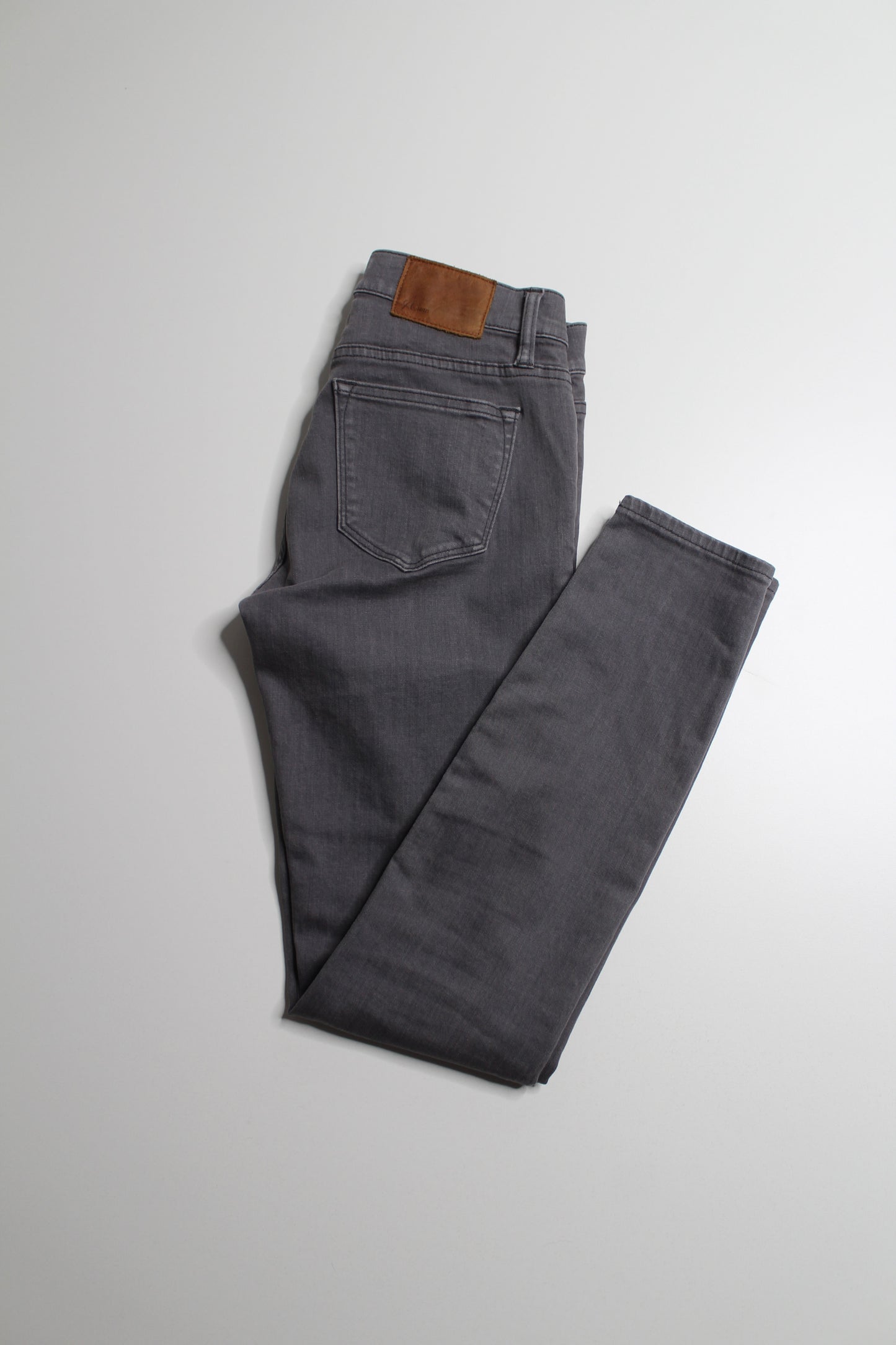 J.CREW grey 'toothpick skinny' jeans, size 25 (price reduced: was $48)