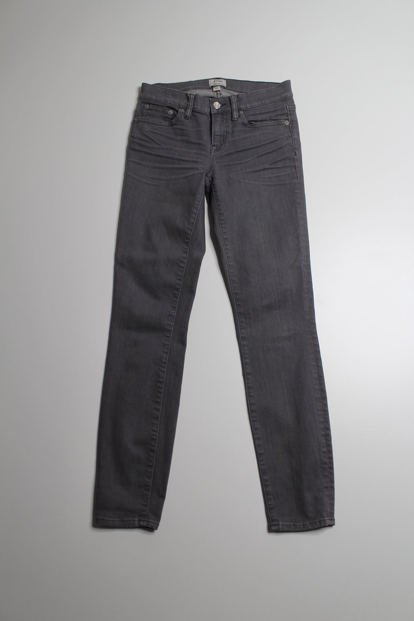 J.CREW grey 'toothpick skinny' jeans, size 25 (price reduced: was $48)