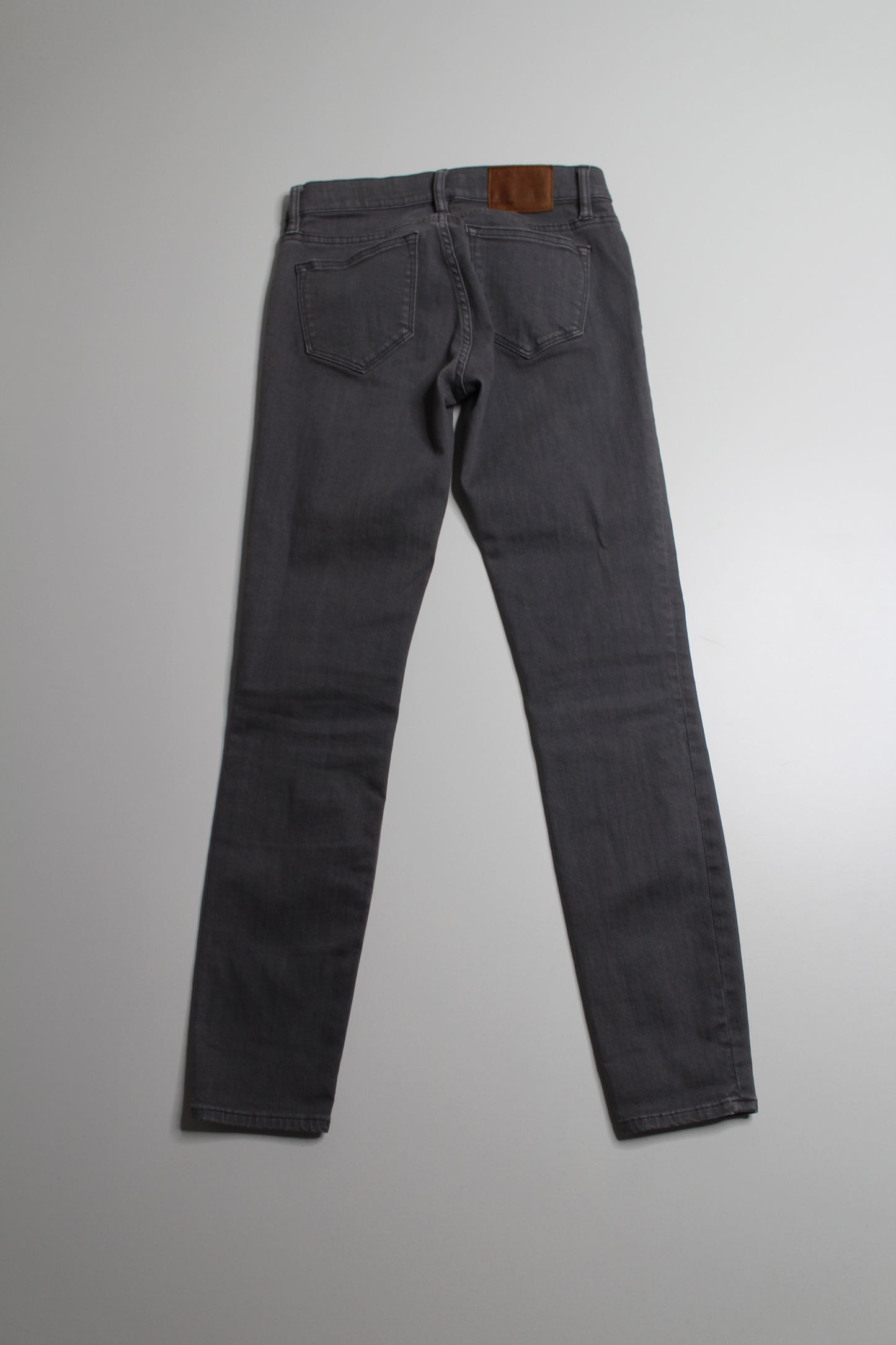 J.CREW grey 'toothpick skinny' jeans, size 25 (price reduced: was $48)