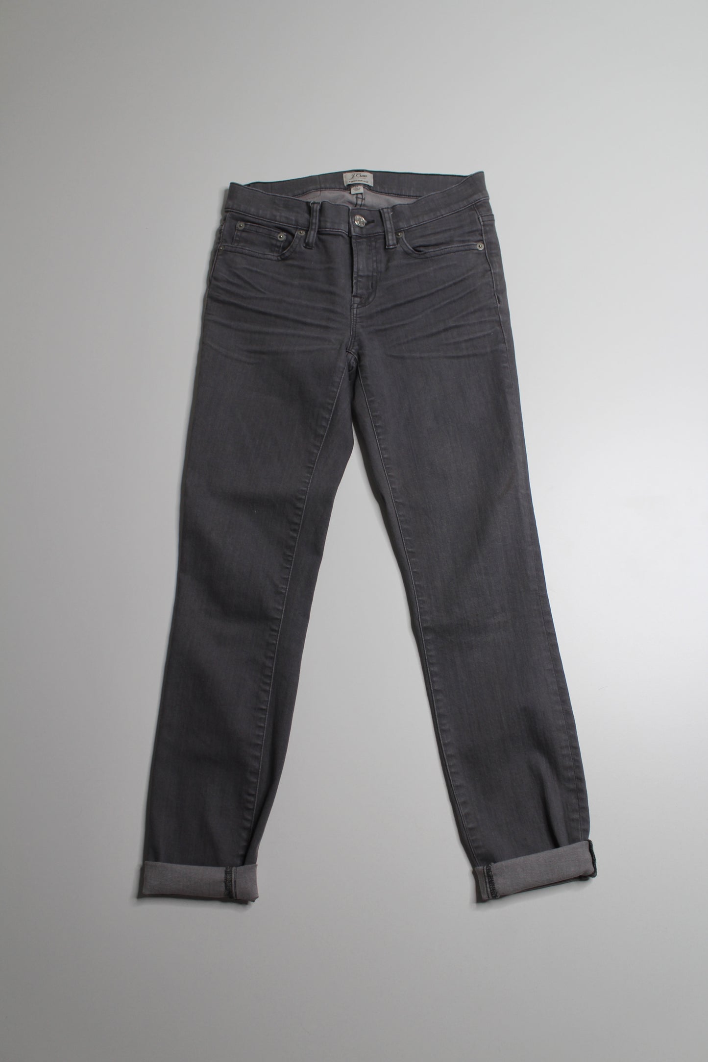 J.CREW grey 'toothpick skinny' jeans, size 25 (price reduced: was $48)