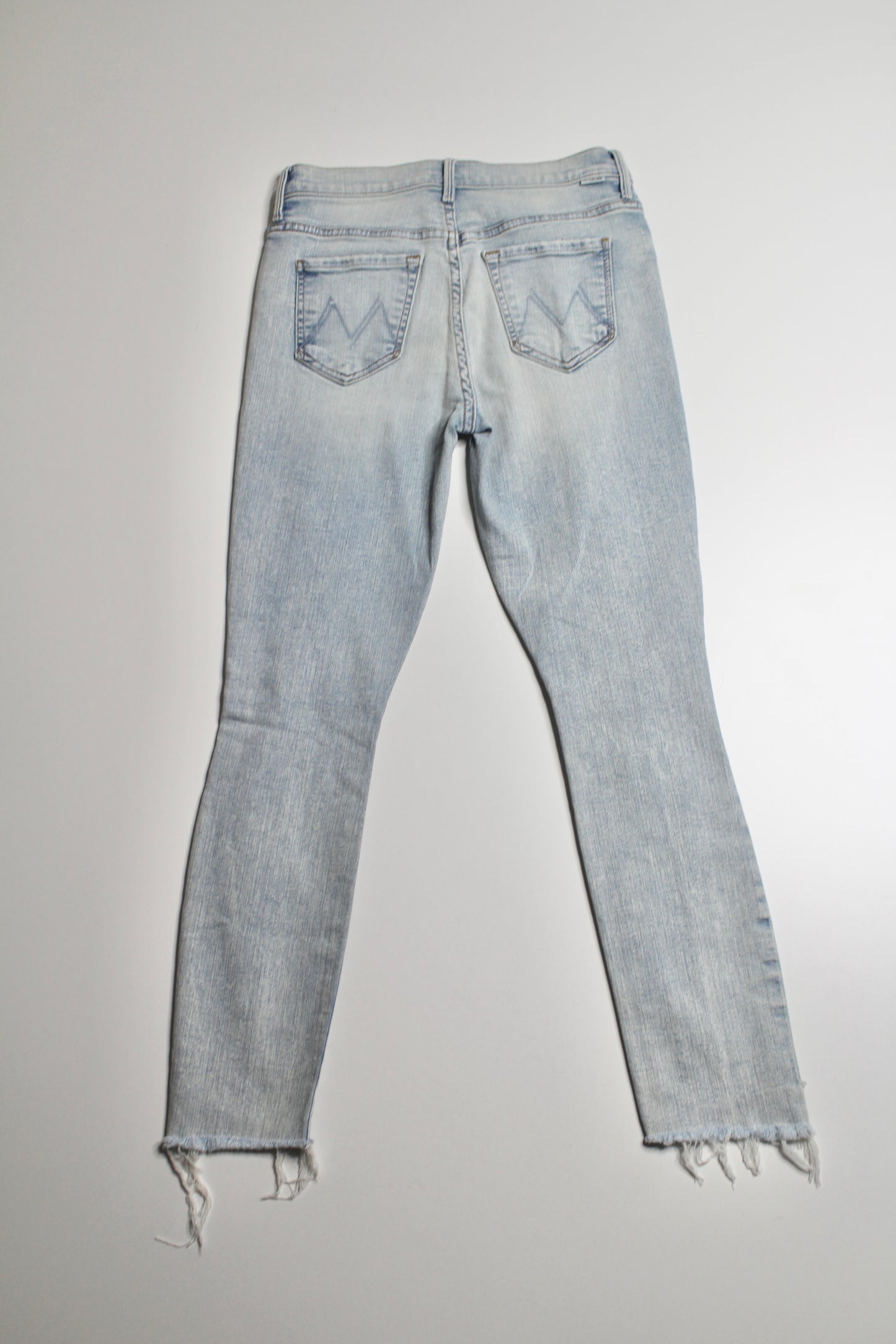 Mother the stunner ankle step fray jeans, size 25 (26") (price reduced: was $68)