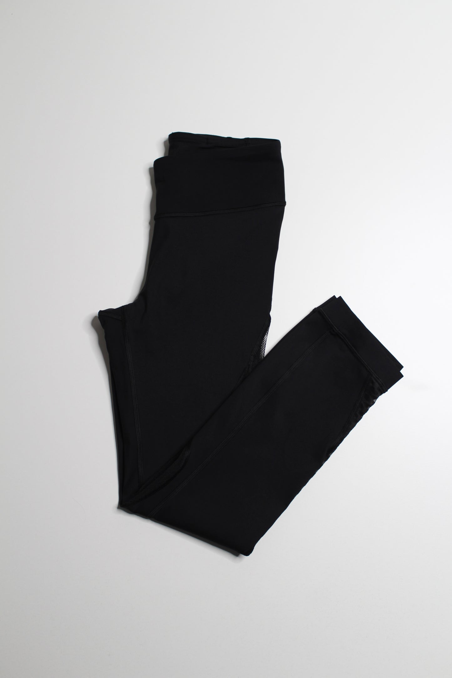 Lululemon black run crop, no size. fits like size 4 (price reduced: was $42)