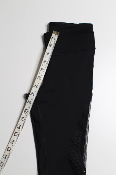 Lululemon black run crop, no size. fits like size 4 (price reduced: was $42)