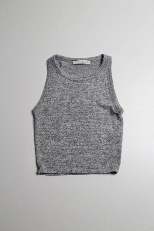 Aritzia Wilfred Free grey ‘winberg’ cropped tank, size xs