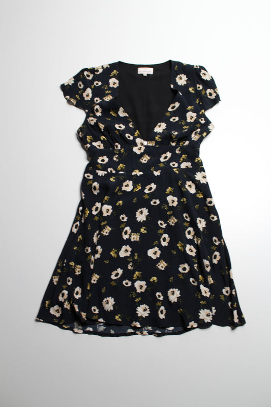 Aritzia Sunday Best floral open back dress, size 10