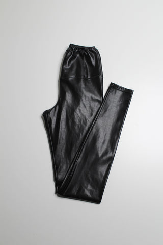 Aritzia wilfred free daria faux leather legging, size xs *full length