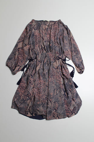 Anthropologie floreat peasant boho dress, size xs