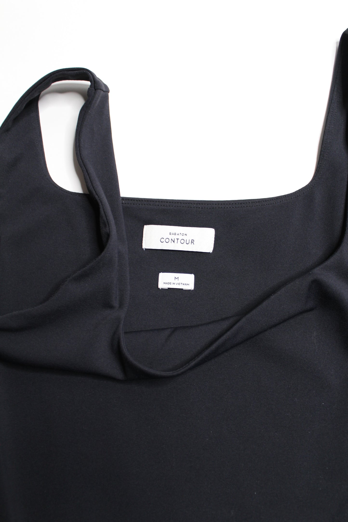 Aritzia Babaton black 'contour' bodysuit, size medium