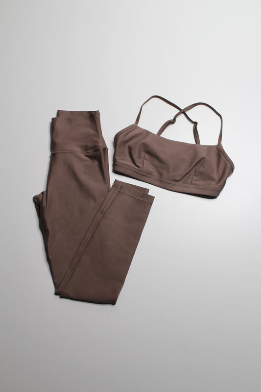 Aritzia bronze TNA leggings + bra SET, size 4 (size small)
