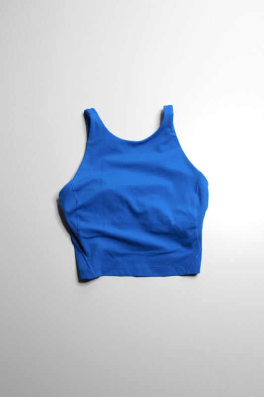 Lululemon bright blue ‘align’ tank, size 6 *high neck