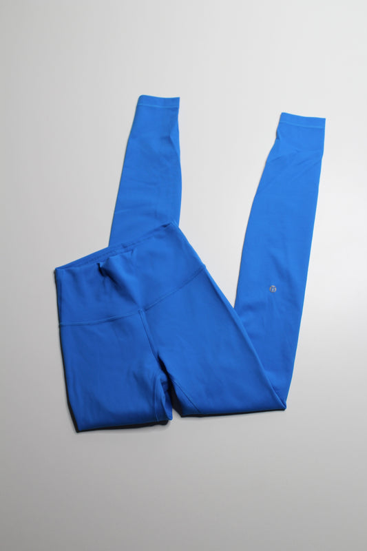 Lululemon bright blue ‘wunder train’ tight, size 4 (was $58)