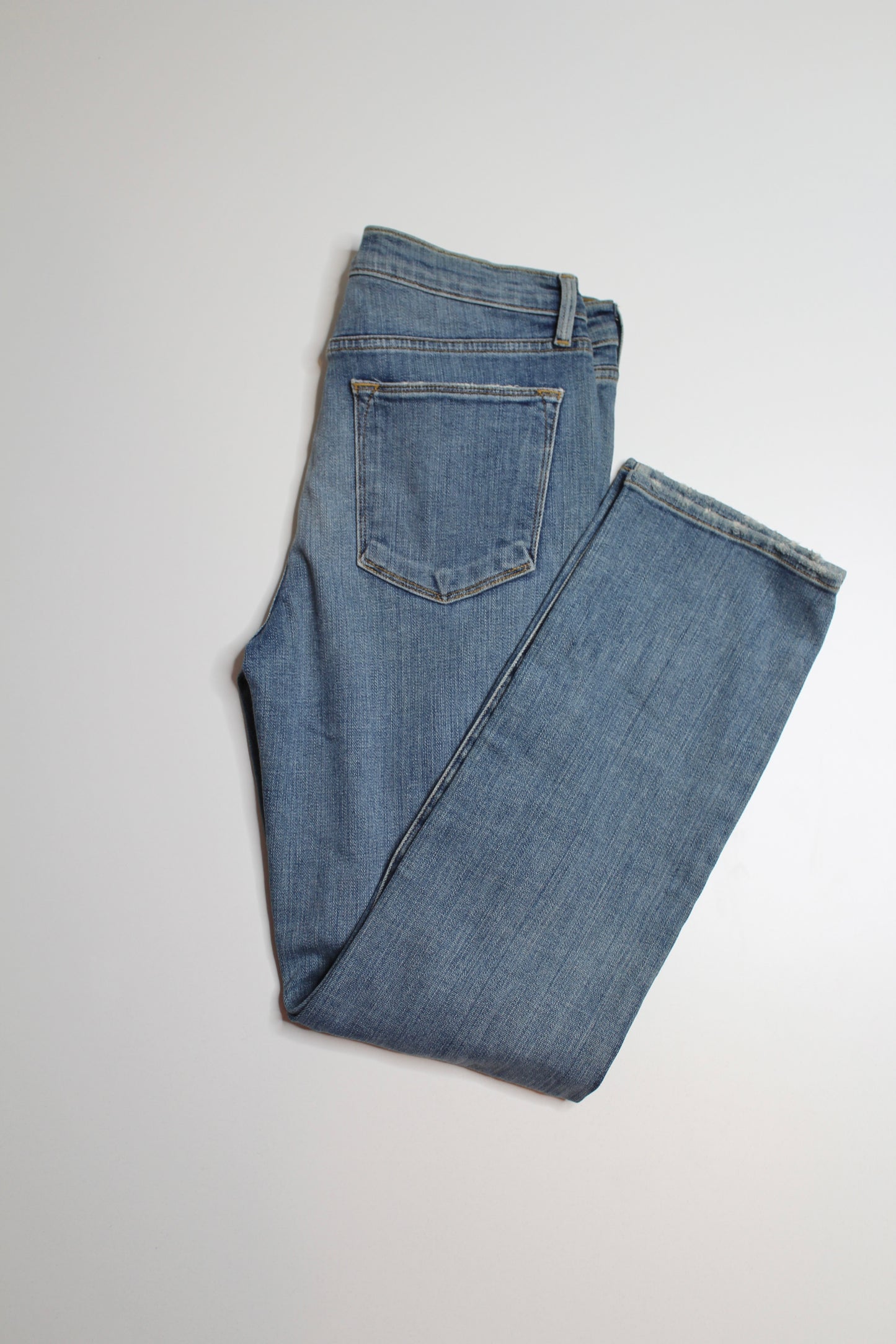 Frame le high straight leg jeans, size 27 (27”) (price reduced: was $78)