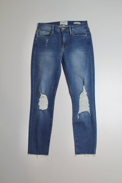 Frame stanwell le skinny de Jeanne crop jeans, size 27 (25”) (price reduced: was $78)