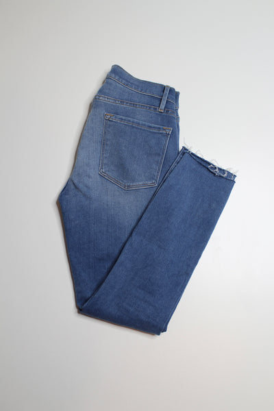 Frame stanwell le skinny de Jeanne crop jeans, size 27 (25”) (price reduced: was $78)