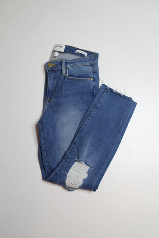 Frame stanwell le skinny de Jeanne crop jeans, size 27 (25”) (price reduced: was $78)