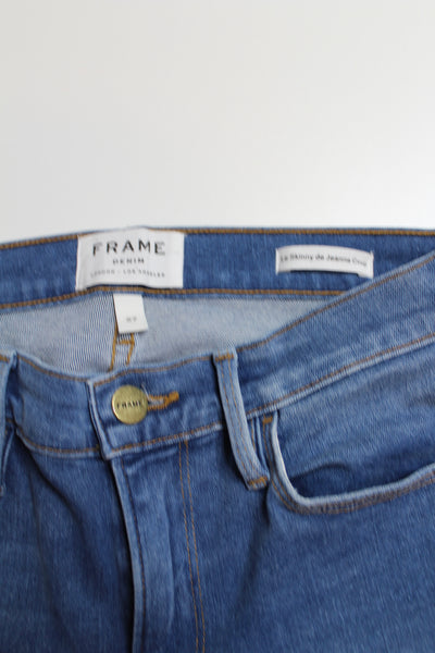 Frame stanwell le skinny de Jeanne crop jeans, size 27 (25”) (price reduced: was $78)