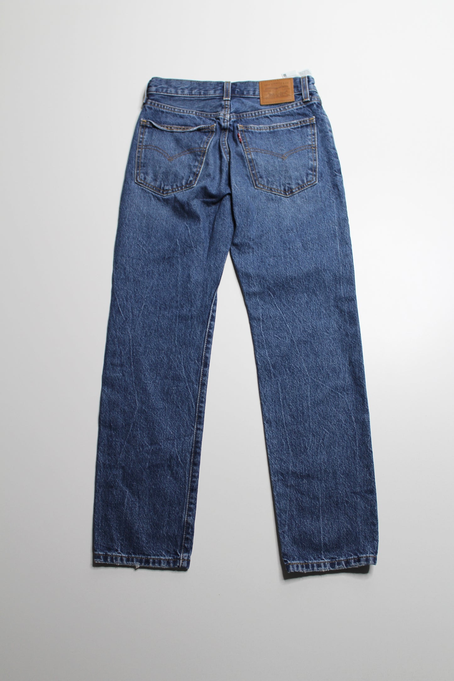 Levi's hi-rise ‘middy straight leg’ jeans, size 24
