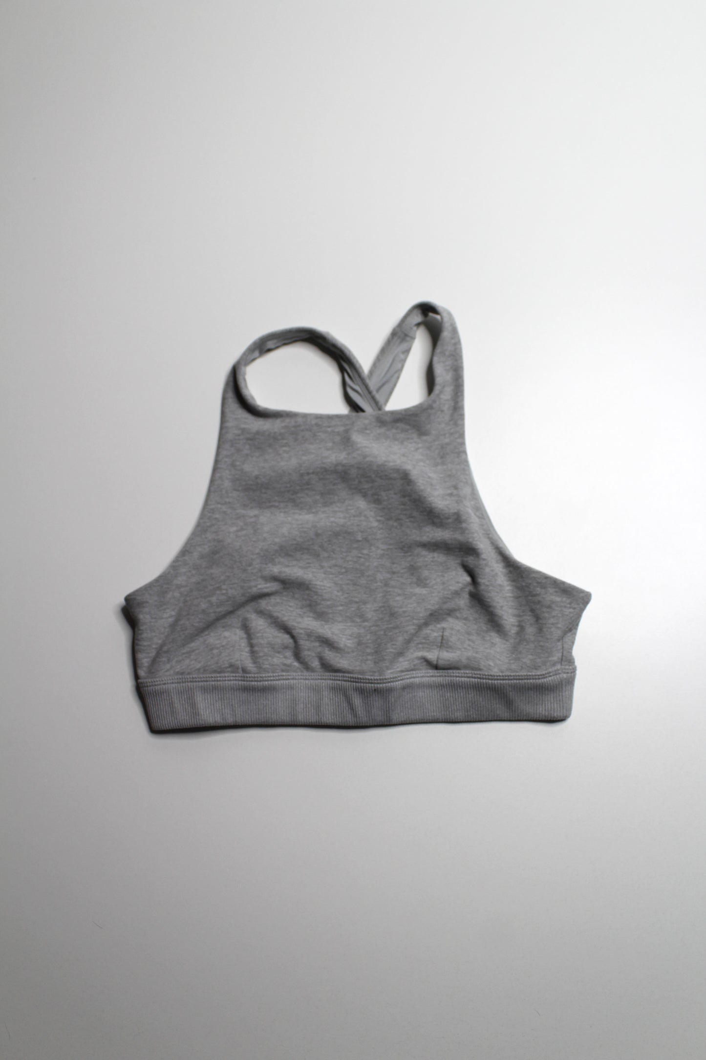 Alo Yoga grey bra, size medium