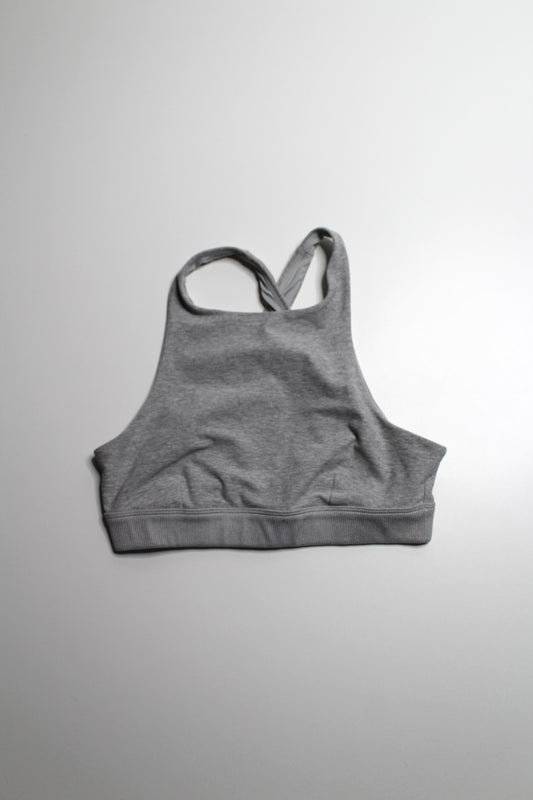Alo Yoga grey bra, size medium
