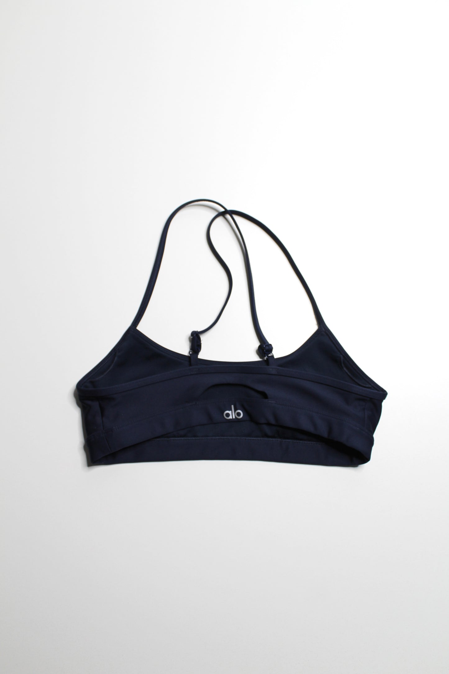 Alo Yoga dark navy bra, size small