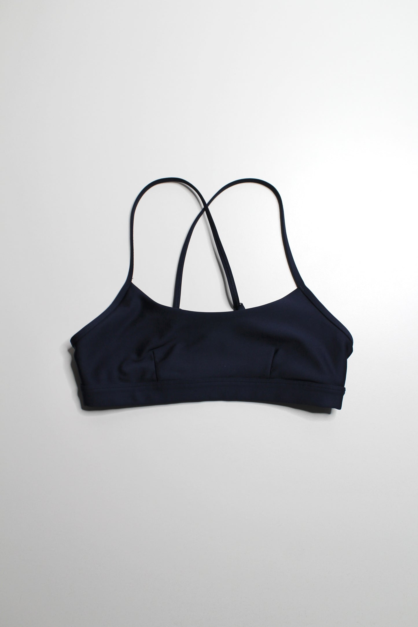 Alo Yoga dark navy bra, size small