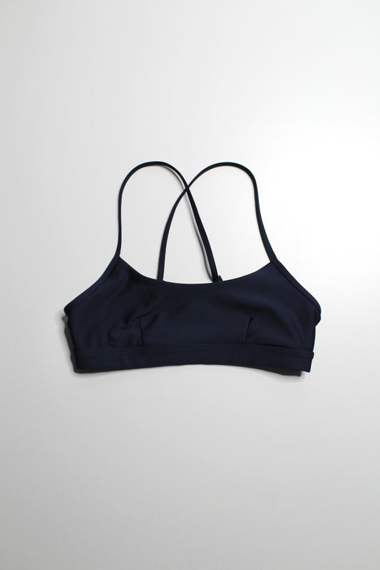 Alo Yoga dark navy bra, size small