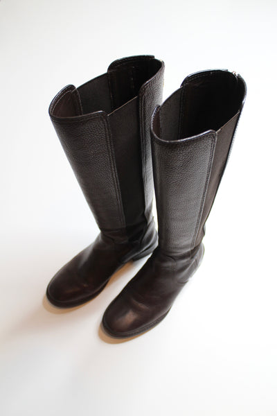 Tory Burch brown riding boots, size 7 (price reduced: was $120)