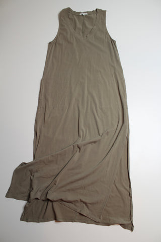 Z Supply light olive tank dress, size medium