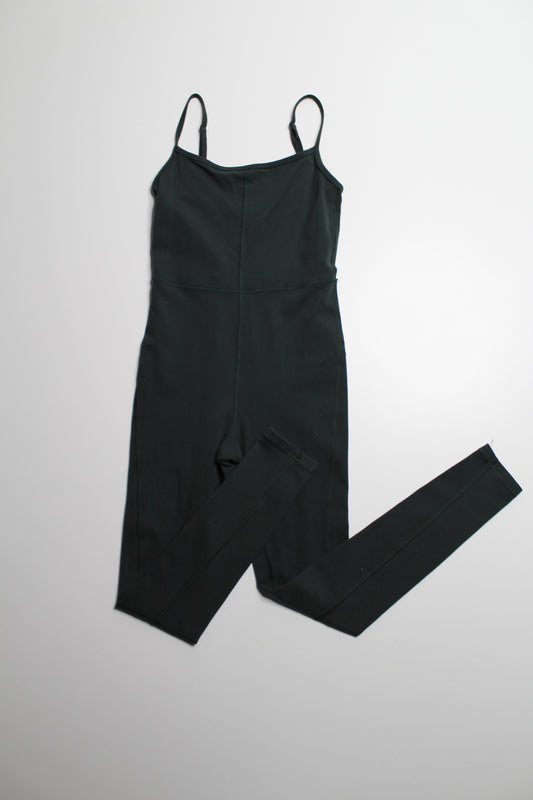 Aritzia Wilfred Free dark green ‘divinity’ jumpsuit, size small