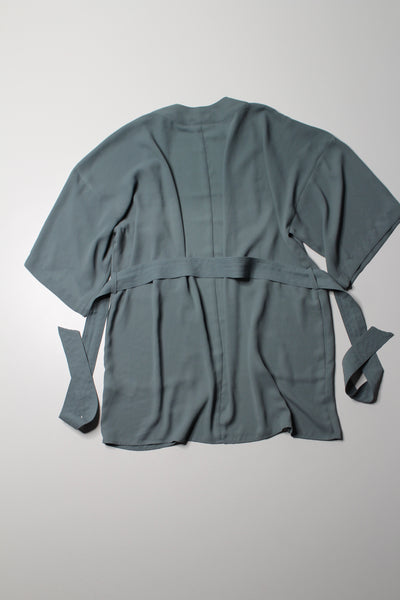 Aritzia Wilfred seafoam green kimono cardigan, size xxs/xs