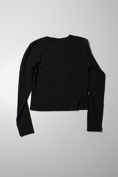 Aritzia Sunday Best black long sleeve, size medium