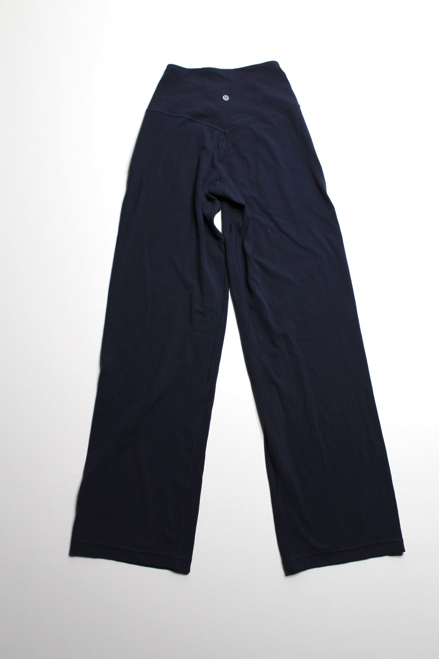 Lululemon true navy 'align' wide leg pant, size 4