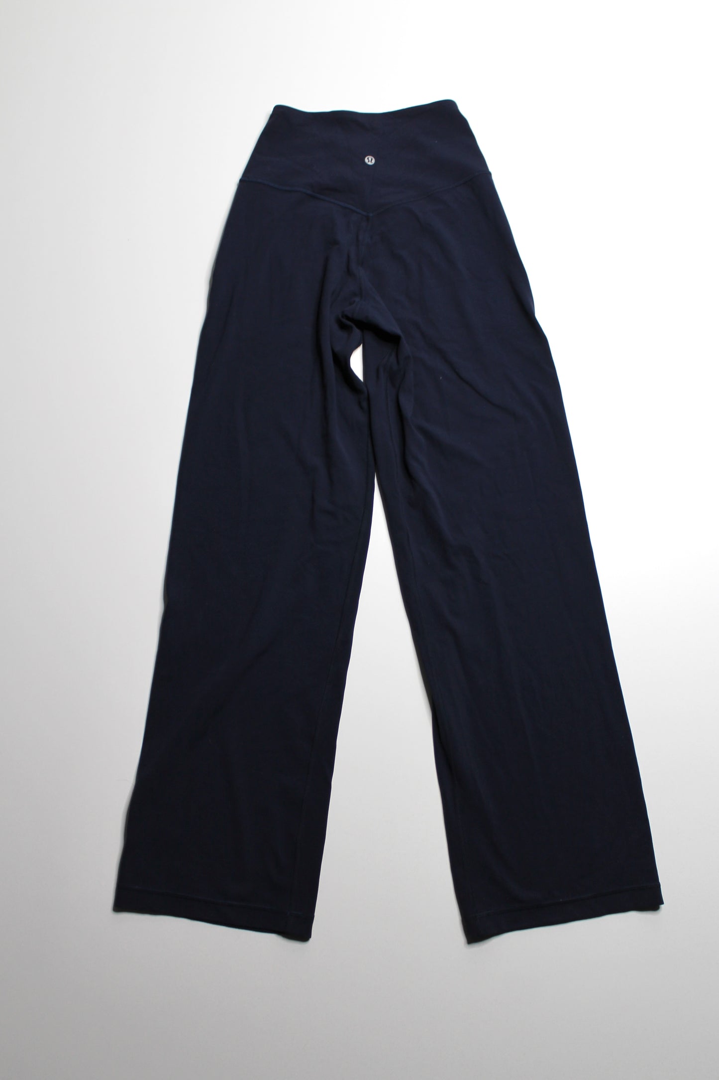 Lululemon true navy 'align' wide leg pant, size 4