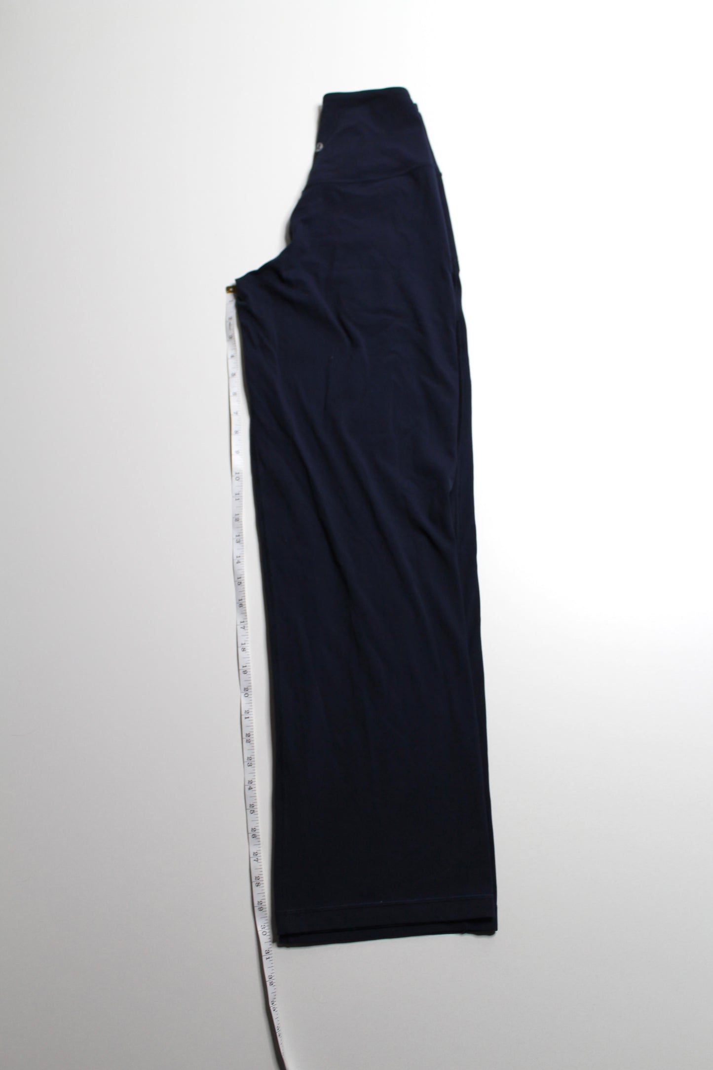 Lululemon true navy 'align' wide leg pant, size 4