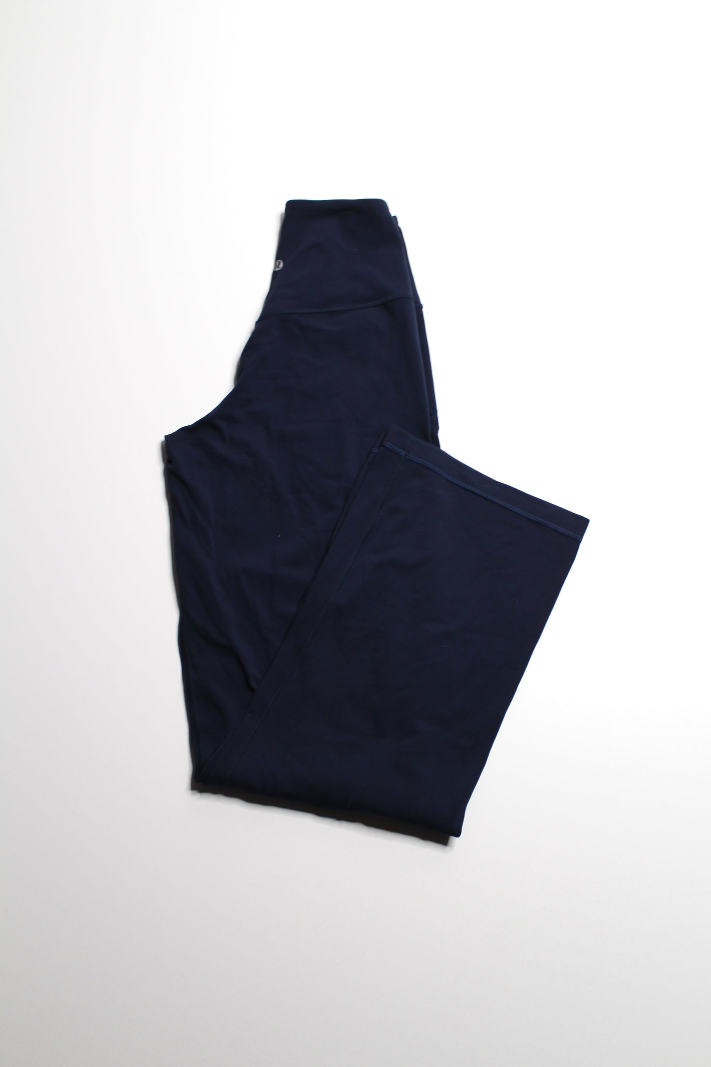 Lululemon true navy 'align' wide leg pant, size 4