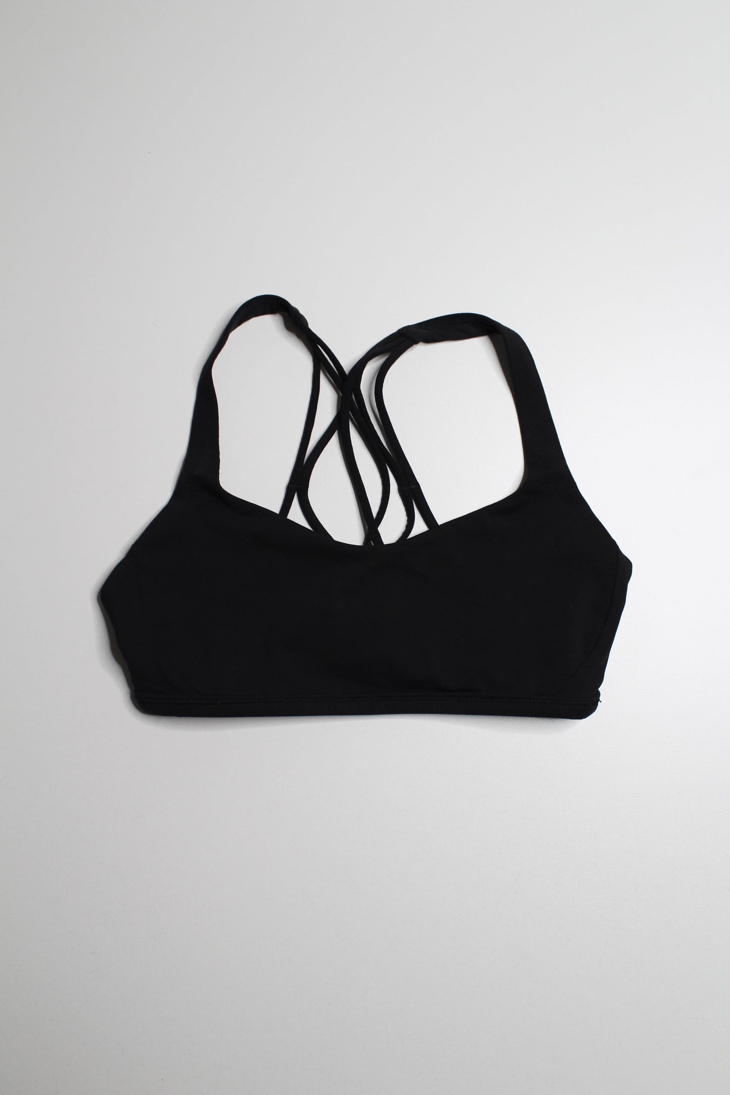 Lululemon black ‘free to be zen’ bra, size 4