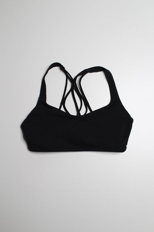 Lululemon black ‘free to be zen’ bra, size 4