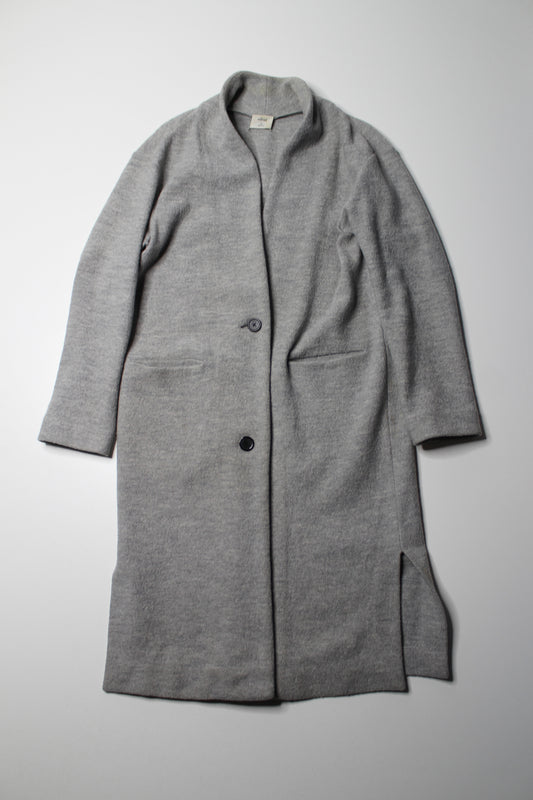 Aritzia Babaton light grey coat, size medium